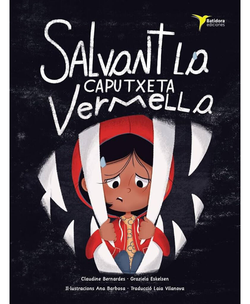 Portada del libro "Salvant la Caputxeta Vermella"